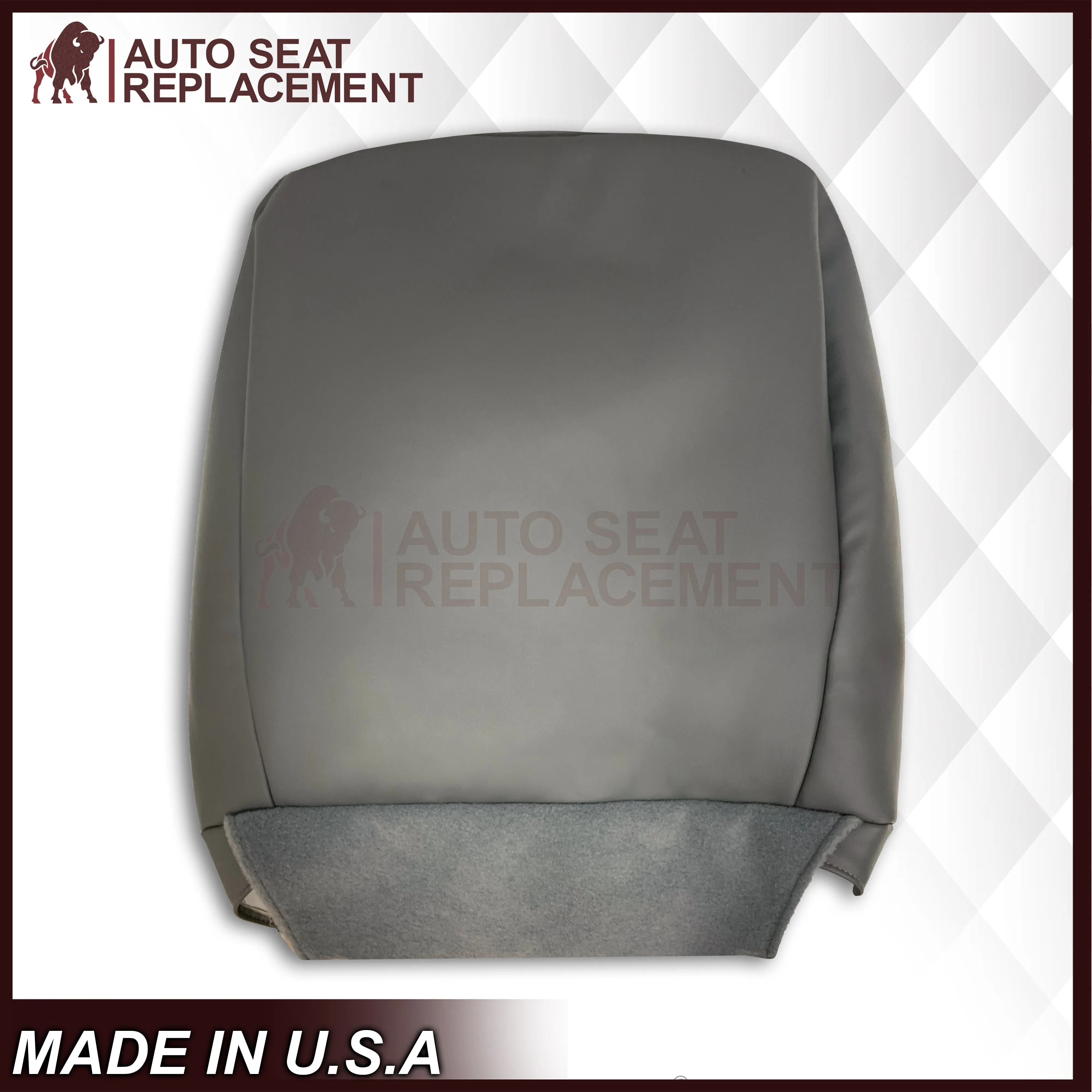 2013 - 2018 Dodge Ram Work Truck Replacement Vinyl Seat Covers Diesel Gray: Choose your side