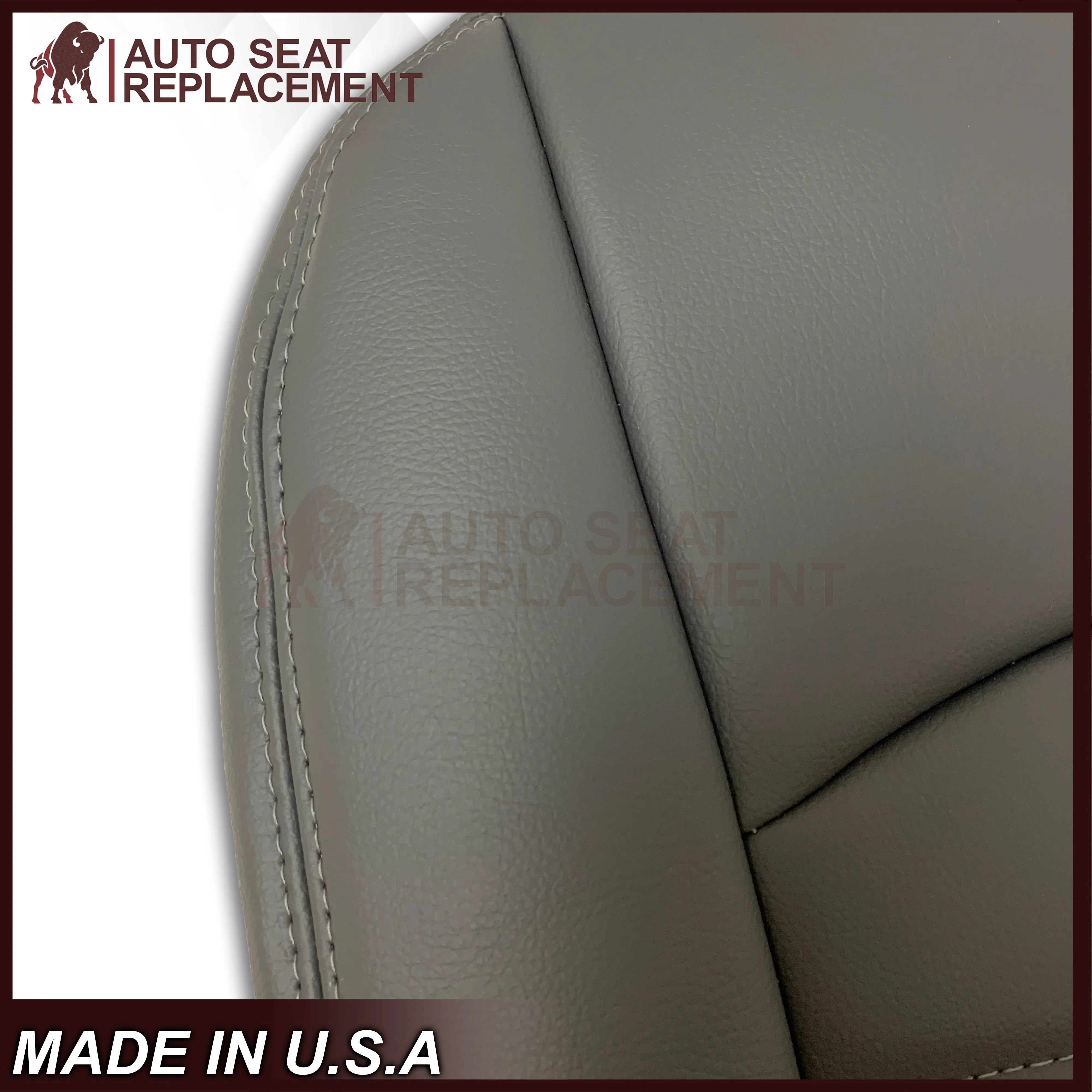 2013 - 2018 Dodge Ram Work Truck Replacement Vinyl Seat Covers Diesel Gray: Choose your side