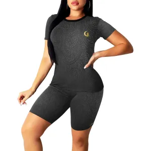 BANDANA LUXURY BLCC Women's Short Yoga Set