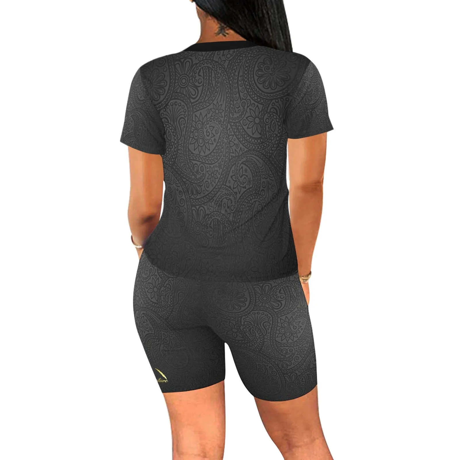 BANDANA LUXURY BLCC Women's Short Yoga Set