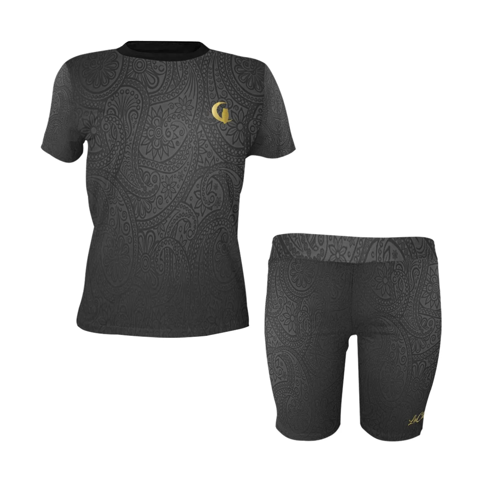 BANDANA LUXURY BLCC Women's Short Yoga Set
