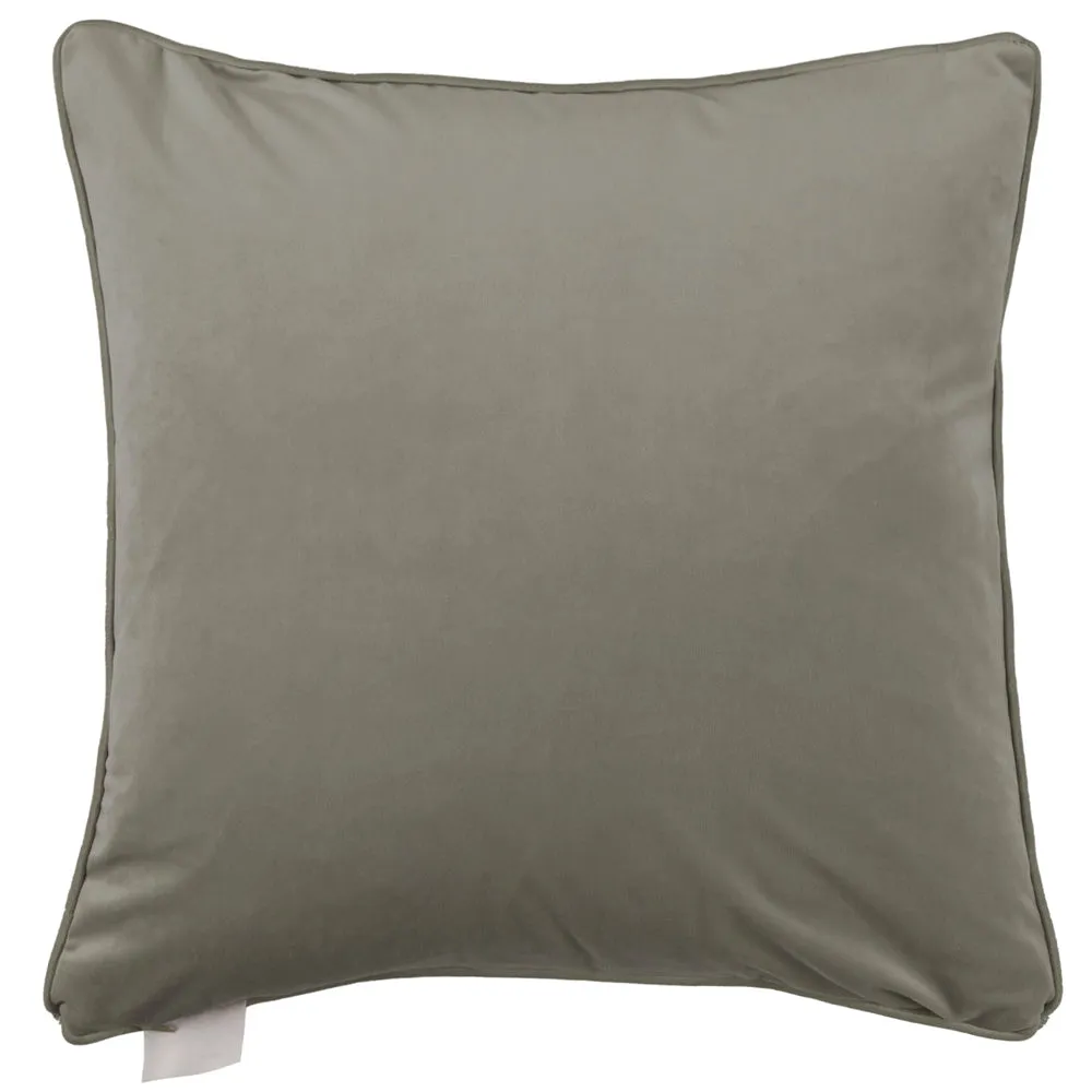 Carrara Printed Feather Cushion Frost