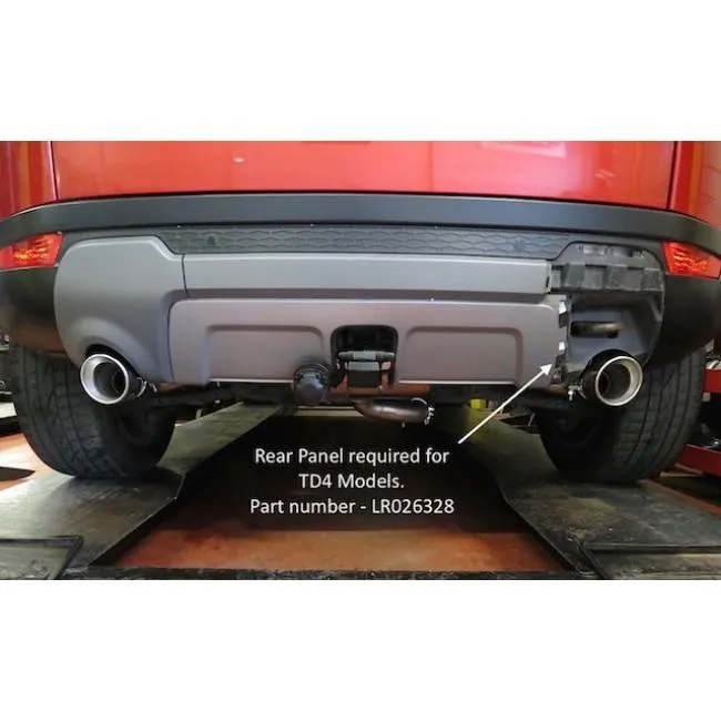 Cobra Exhausts - Range Rover Evoque (SD4 / TD4) Rear Box Performance Exhaust