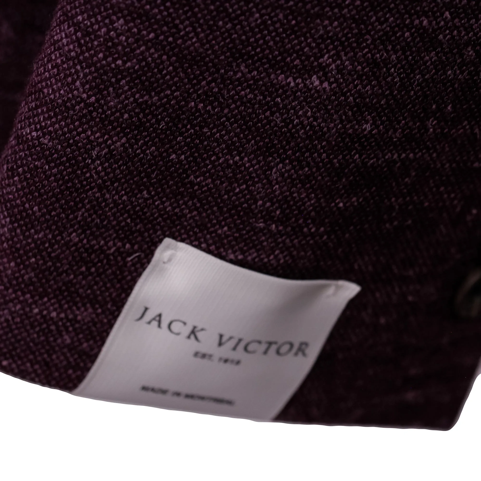 Cranberry Comfortwear Knit Hartford Contemporary Fit Unconstructed Sport Coat - Jack Victor