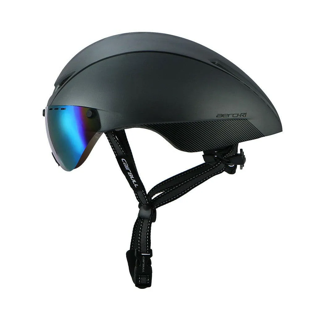 Cycling Helmet Adult MTB Road Bike Safety Helmet Lightweight Sports Protective Equipment with Detachable Goggle Extra Lining