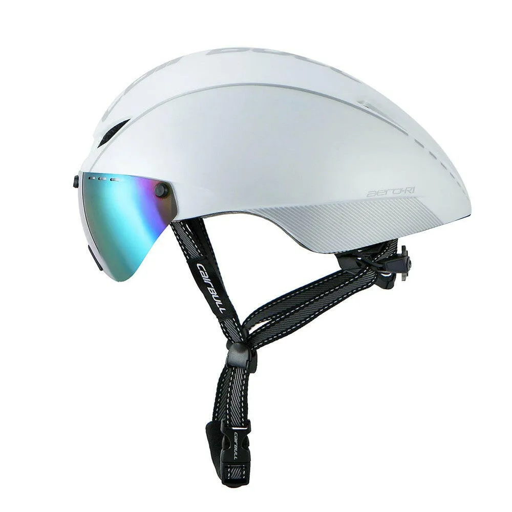 Cycling Helmet Adult MTB Road Bike Safety Helmet Lightweight Sports Protective Equipment with Detachable Goggle Extra Lining