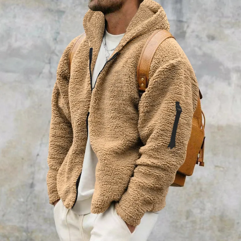 Double-sided Fleece Thermal Jacket