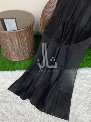 Graceful Chikankari Border Chaddar