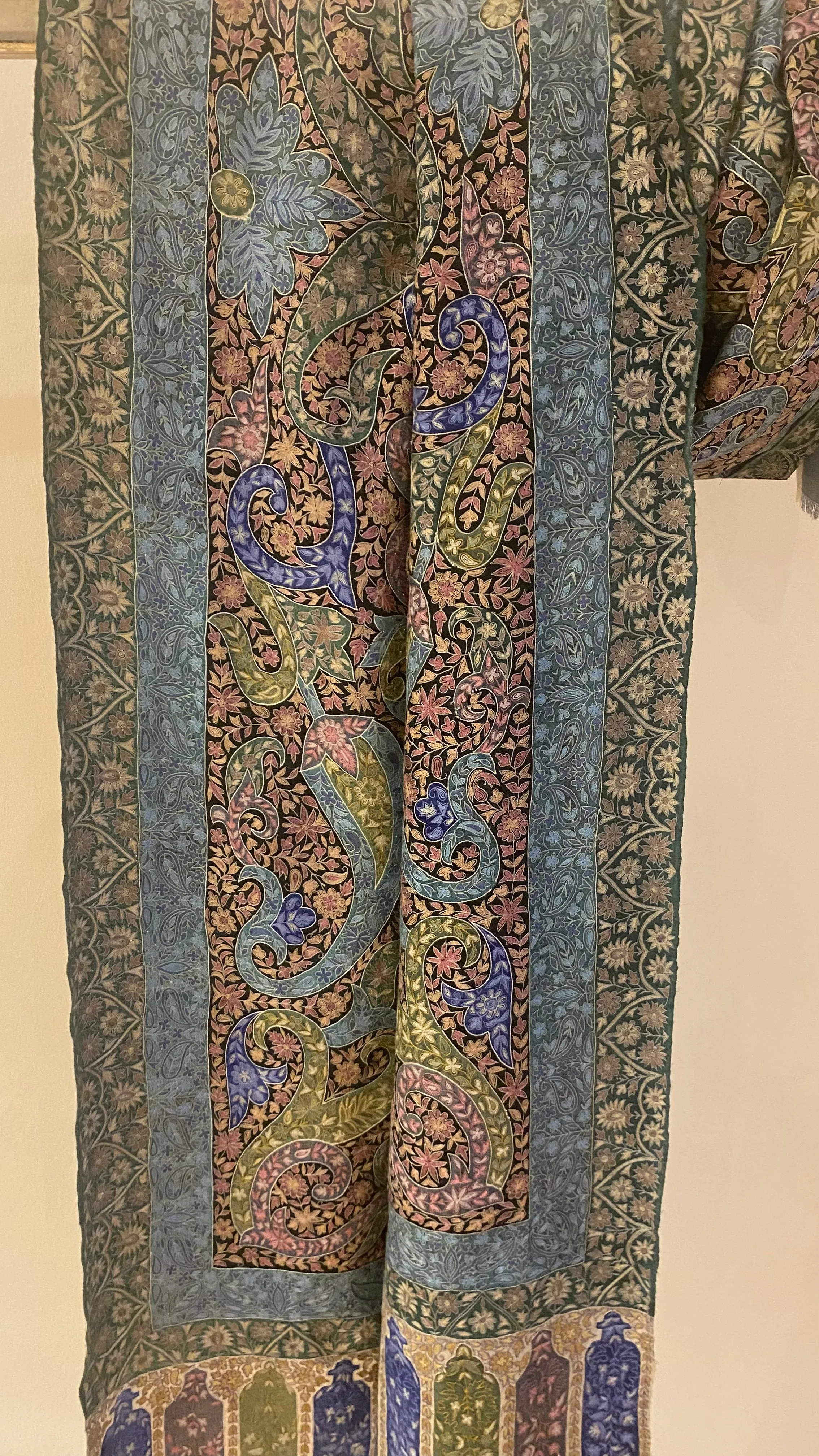Kalamkari Pashmina - REGINA 209x102 cm