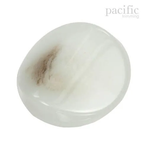 Marble Polyester Tunnel Shank Jacket Coat Button