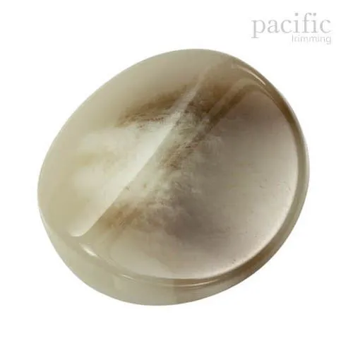 Marble Polyester Tunnel Shank Jacket Coat Button