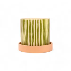 Melancia Pot   Saucer