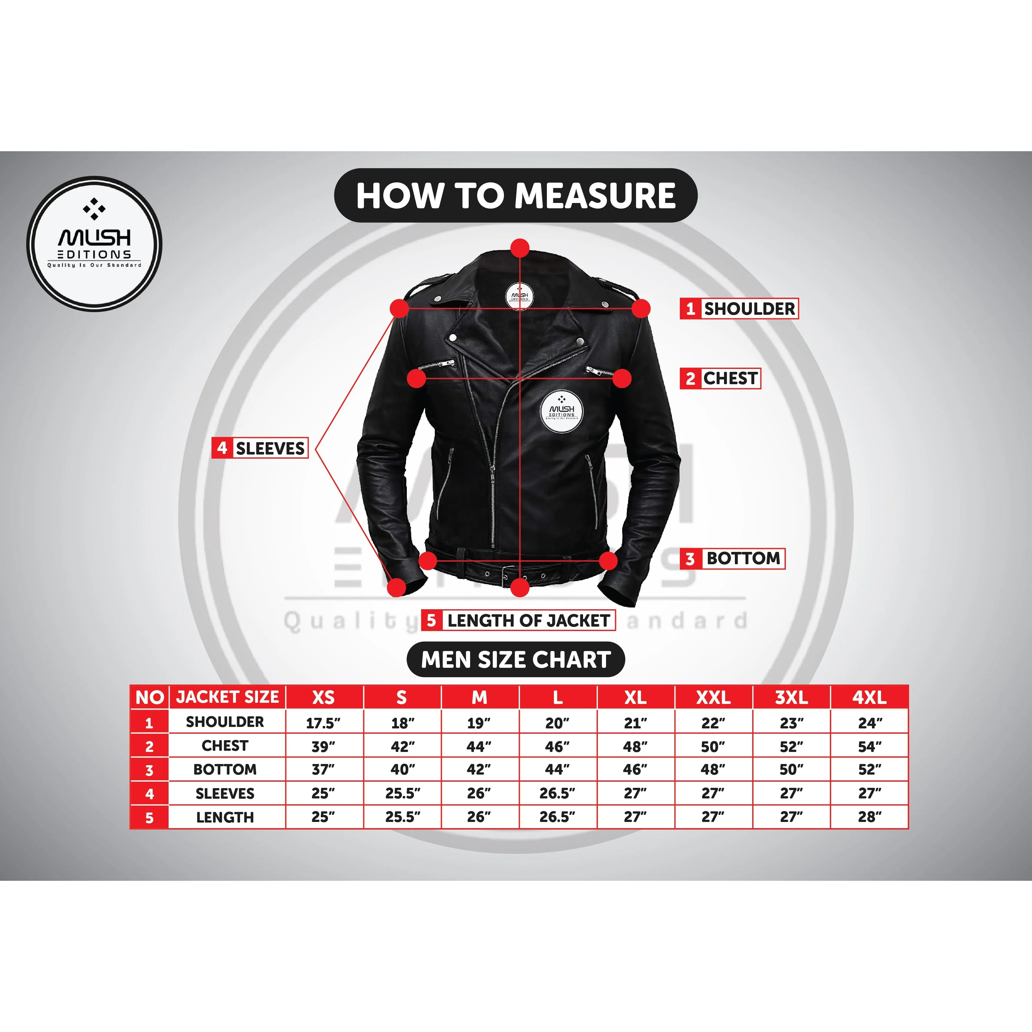 Men's Slim Fit Red Leather Jacket