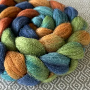 Merino Yak Silk Roving - OOAK - Jellyfish