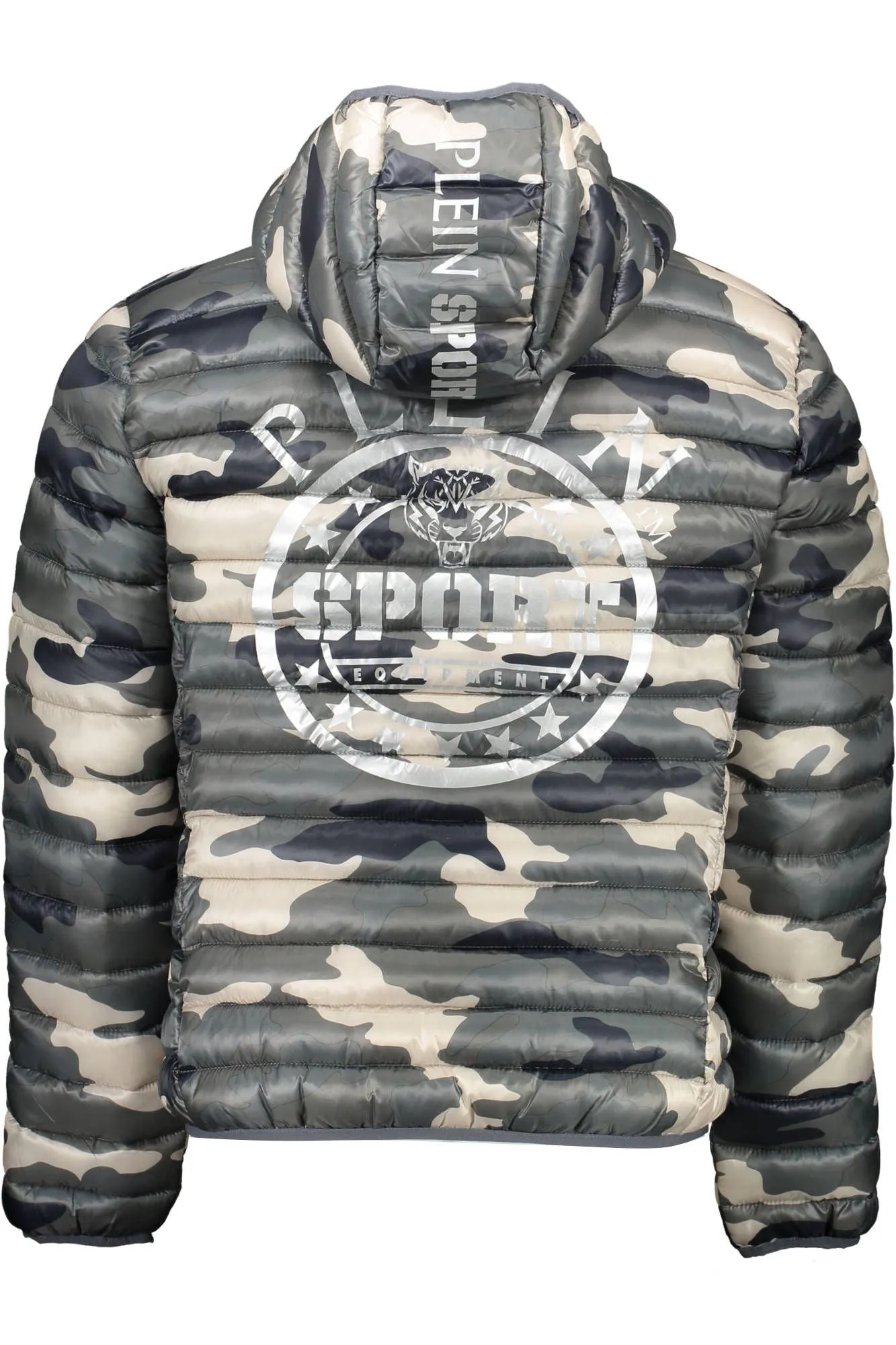Plein Sport Green Polyester Men Jacket