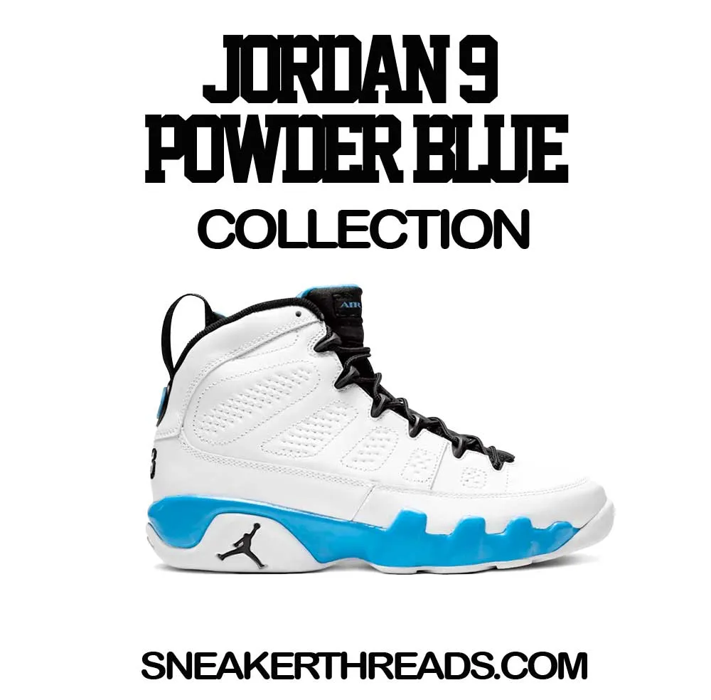 Retro 9 Powder Blue No Cuts Jacket