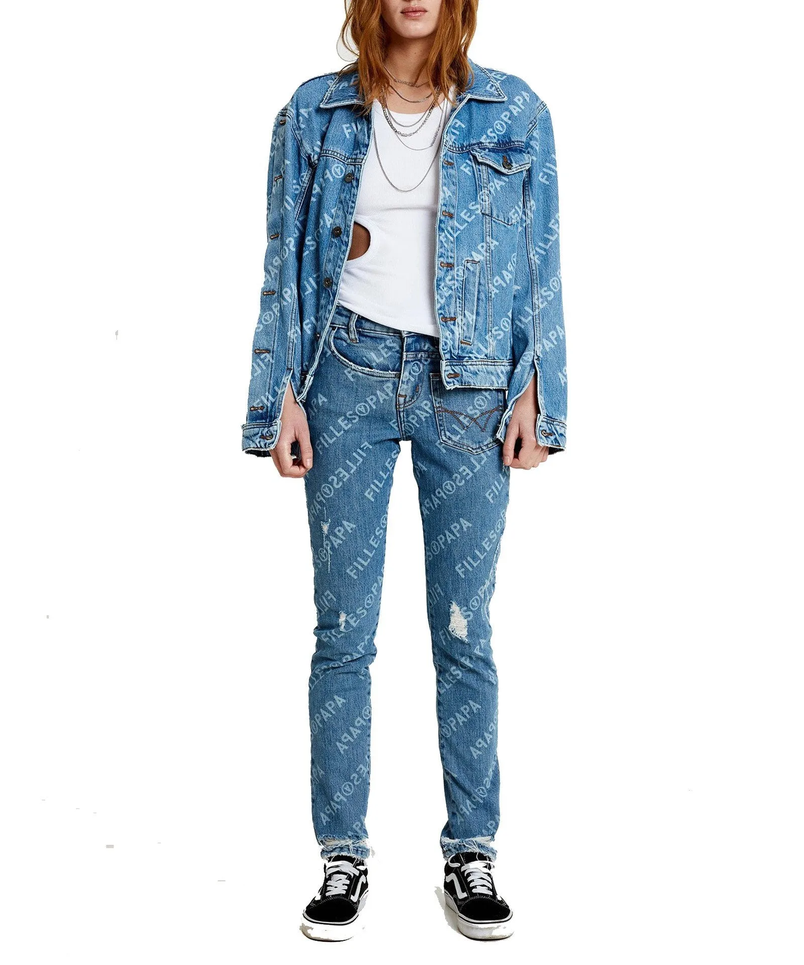 RICHY TWISTED DENIM JACKET