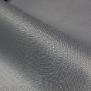 Ripstop Nylon - Silver Grey