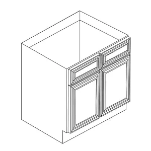 Sink Base Cabinets - Newport Blue