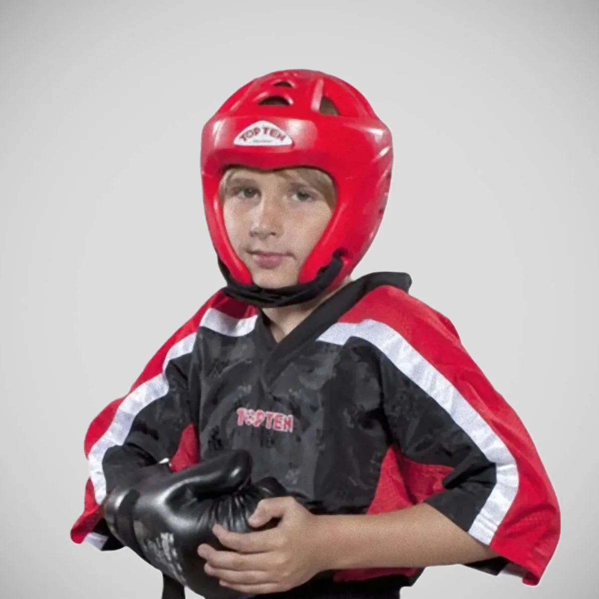 Top Ten Mesh Kickboxing Jacket Black/Red