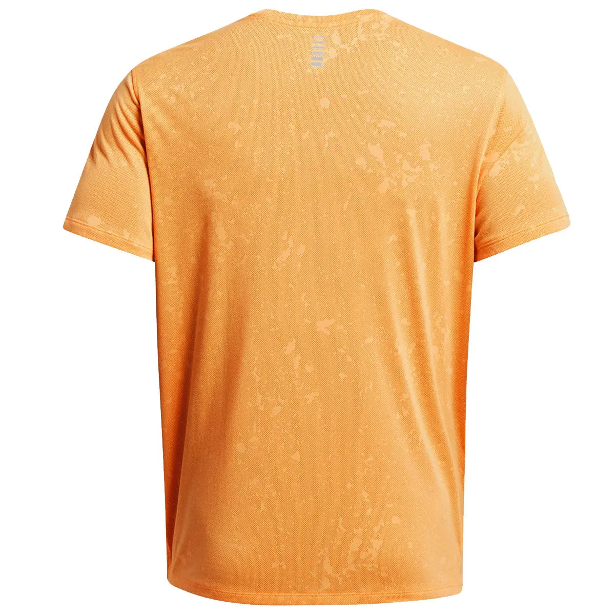 Under Armour Streaker Splatter Short Sleeve Tee - Mens - Nova Orange/Reflective