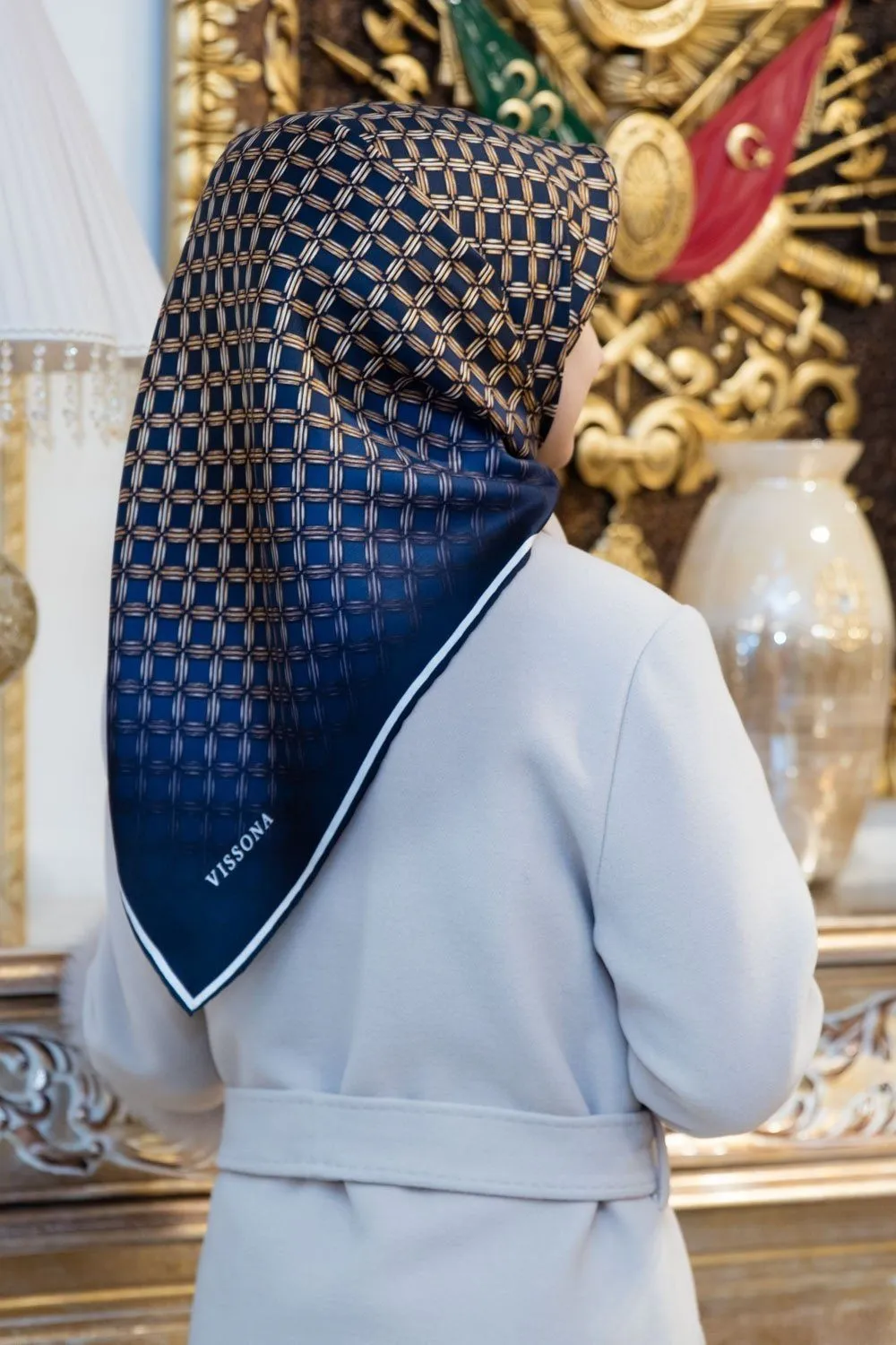 Vissona Kate Silk Twill Scarf No. 7
